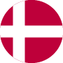 Symbol der dänischen Flagge