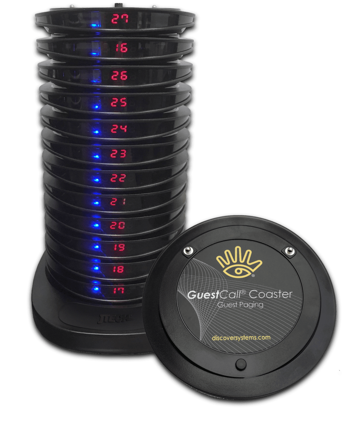 JTECH GuestCall Coaster, Rufsystem