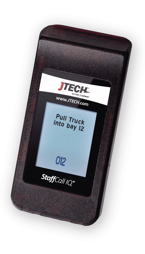 JTECH StaffCall IQ Pager, Rufsystem