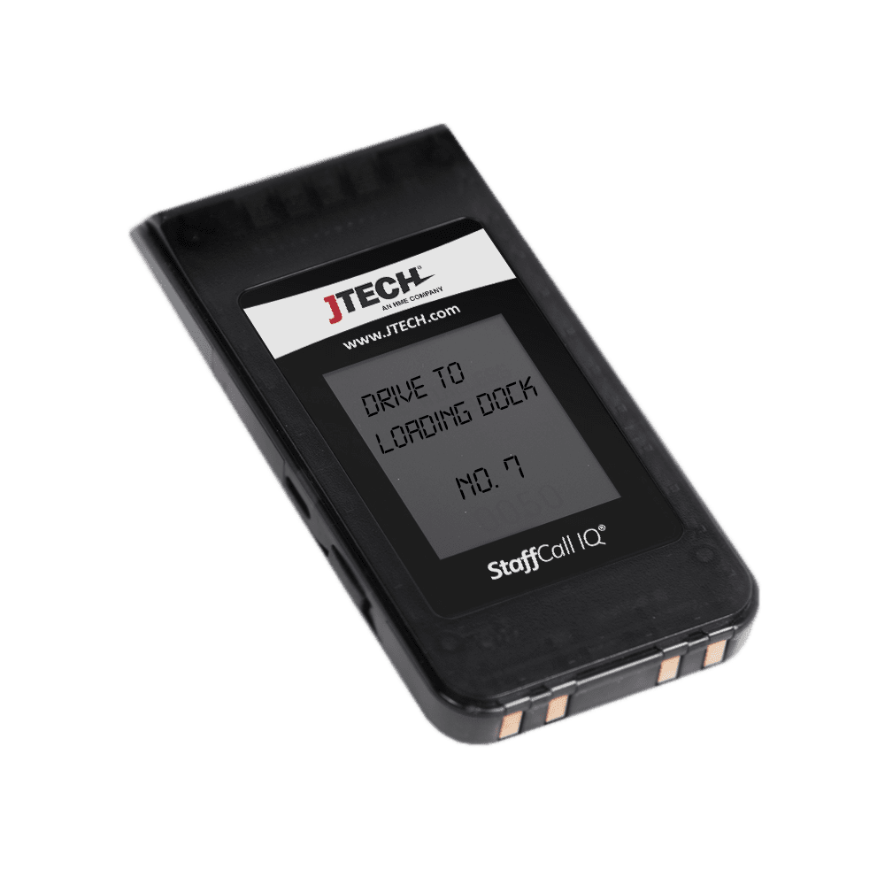 JTECH, Pager-System, Logistik