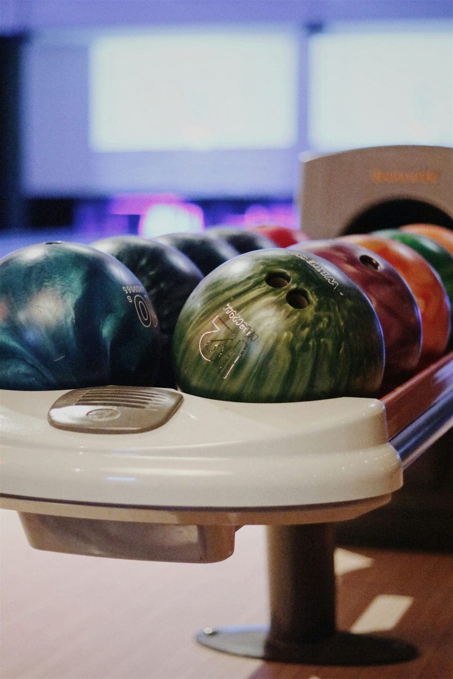 Bild von Bowlingkugeln